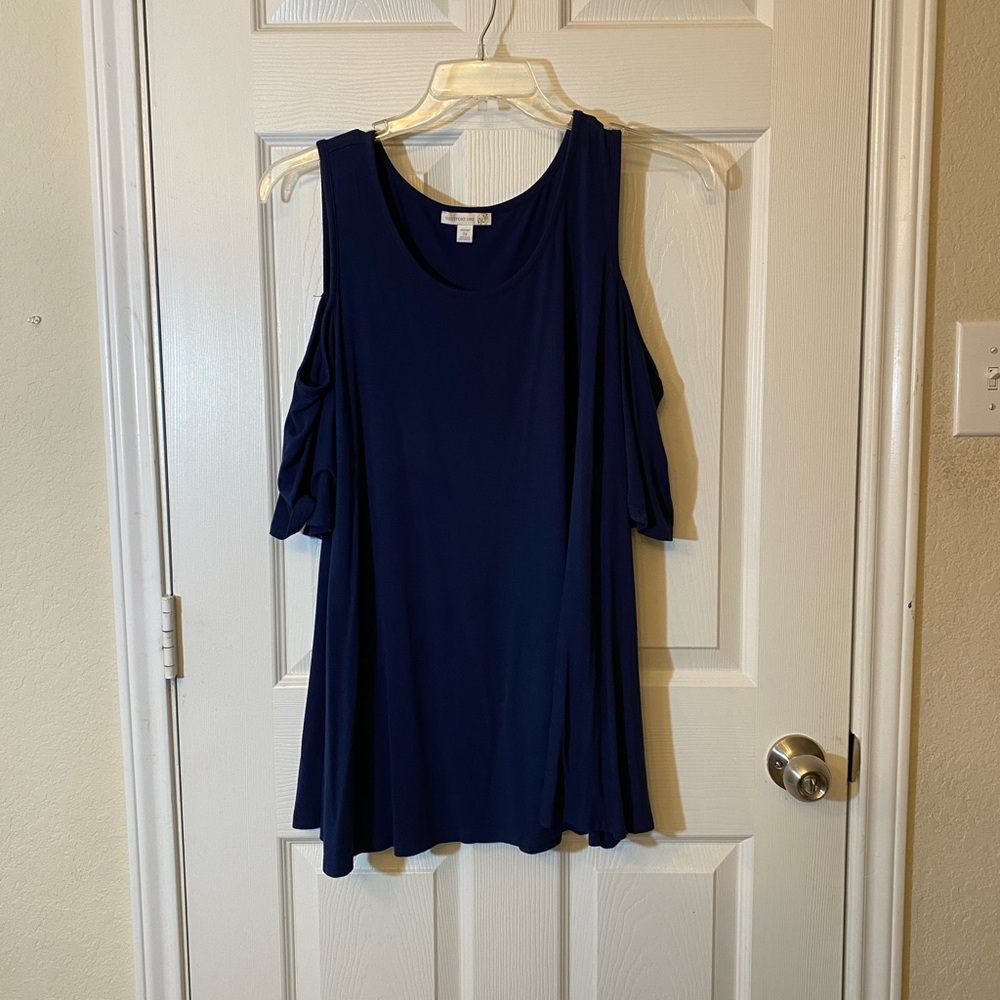 WESTPORT Cold Shoulder Blouse